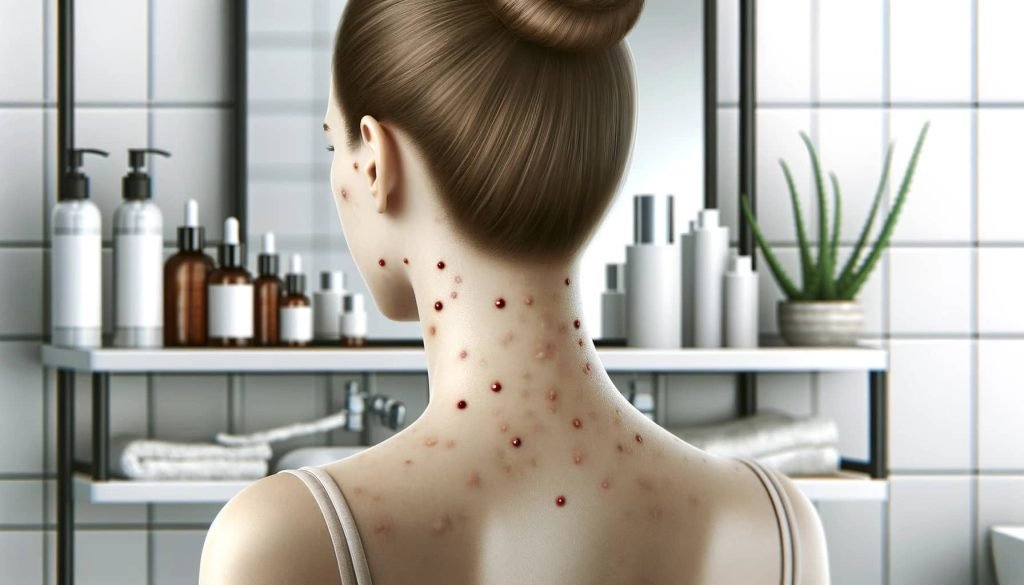 lijecenje vrste i uzorci akni na vratu